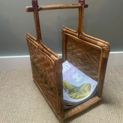 Rare Early 20th Century Rattan/Cane/Wicker Newspaper Rack/Wood Storage 15 Rare Early 20th Century Rattan/Cane/Wicker Newspaper Rack/Wood Storage -Storage Furniture Sales 2024 rare early 20th century rattan cane wicker newspaper rack wood storage sku14145259 0 5