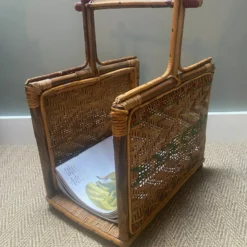 Rare Early 20th Century Rattan/Cane/Wicker Newspaper Rack/Wood Storage 16 Rare Early 20th Century Rattan/Cane/Wicker Newspaper Rack/Wood Storage -Storage Furniture Sales 2024 rare early 20th century rattan cane wicker newspaper rack wood storage sku14145259 0 6