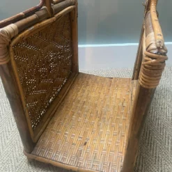 Rare Early 20th Century Rattan/Cane/Wicker Newspaper Rack/Wood Storage 17 Rare Early 20th Century Rattan/Cane/Wicker Newspaper Rack/Wood Storage -Storage Furniture Sales 2024 rare early 20th century rattan cane wicker newspaper rack wood storage sku14145259 0 7