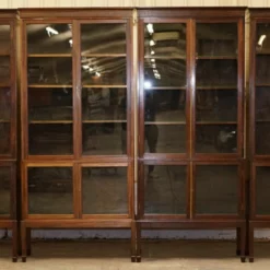 Rare Set Of Four Oxford Library Victorian Bookcases In Mahogany 412cm Wide -Storage Furniture Sales 2024 rare set of four oxford library victorian bookcases in mahogany 412cm wide 0 1