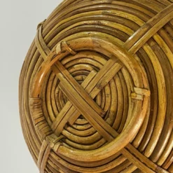 Unknown Rattan And Brass Italian Large Basket Bowl Centerpiece, 1970s -Storage Furniture Sales 2024 rattan and brass italian large basket bowl centerpiece 1970s sku22742442 0 7 scaled