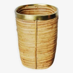 Unknown Rattan And Brass Umbrella Stand, Italy, 1970 17 Unknown Rattan And Brass Umbrella Stand, Italy, 1970 -Storage Furniture Sales 2024 rattan and brass umbrella stand italy 1970 sku72135860 0 8