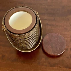 Rattan Ice Bucket., 1970s, Vintage -Storage Furniture Sales 2024 rattan ice bucket 1970s vintage sku92640431 0 4