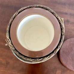 Rattan Ice Bucket., 1970s, Vintage -Storage Furniture Sales 2024 rattan ice bucket 1970s vintage sku92640431 0 5