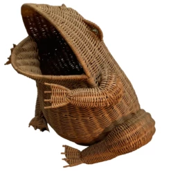 Unknown Rattan Magazine Holder Frog By Olivier Cajan, 1970s -Storage Furniture Sales 2024 rattan magazine holder frog by olivier cajan 1970s sku14058336 0 2