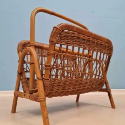Unknown Rattan Vintage Magazine Rack, 1960s 11 Unknown Rattan Vintage Magazine Rack, 1960s -Storage Furniture Sales 2024 rattan vintage magazine rack 1960s sku11890626 0 1