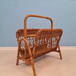 Unknown Rattan Vintage Magazine Rack, 1960s 12 Unknown Rattan Vintage Magazine Rack, 1960s -Storage Furniture Sales 2024 rattan vintage magazine rack 1960s sku11890626 0 2