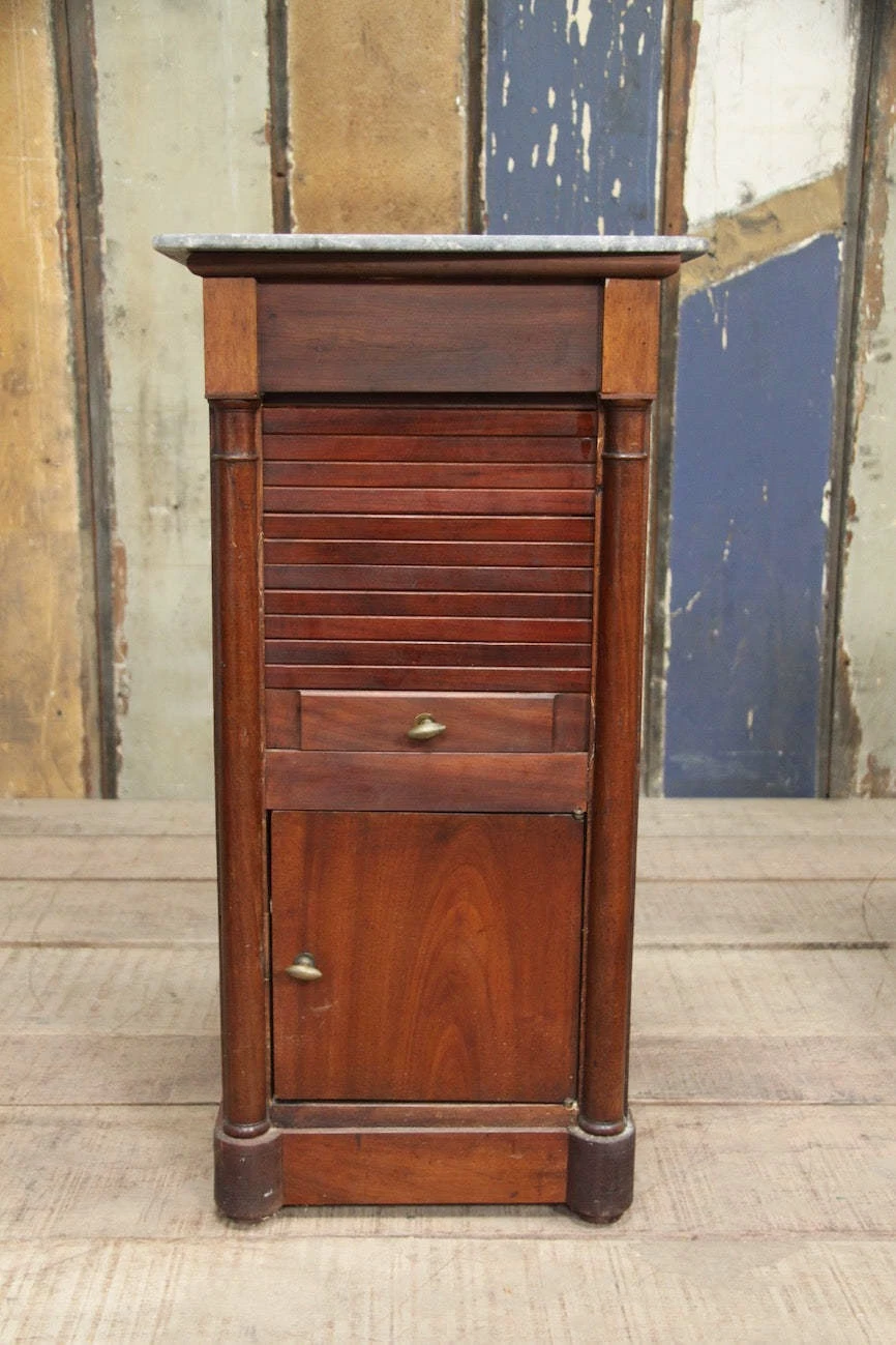 Roll Top Bedside Cabinet 6 Roll Top Bedside Cabinet - Image 6