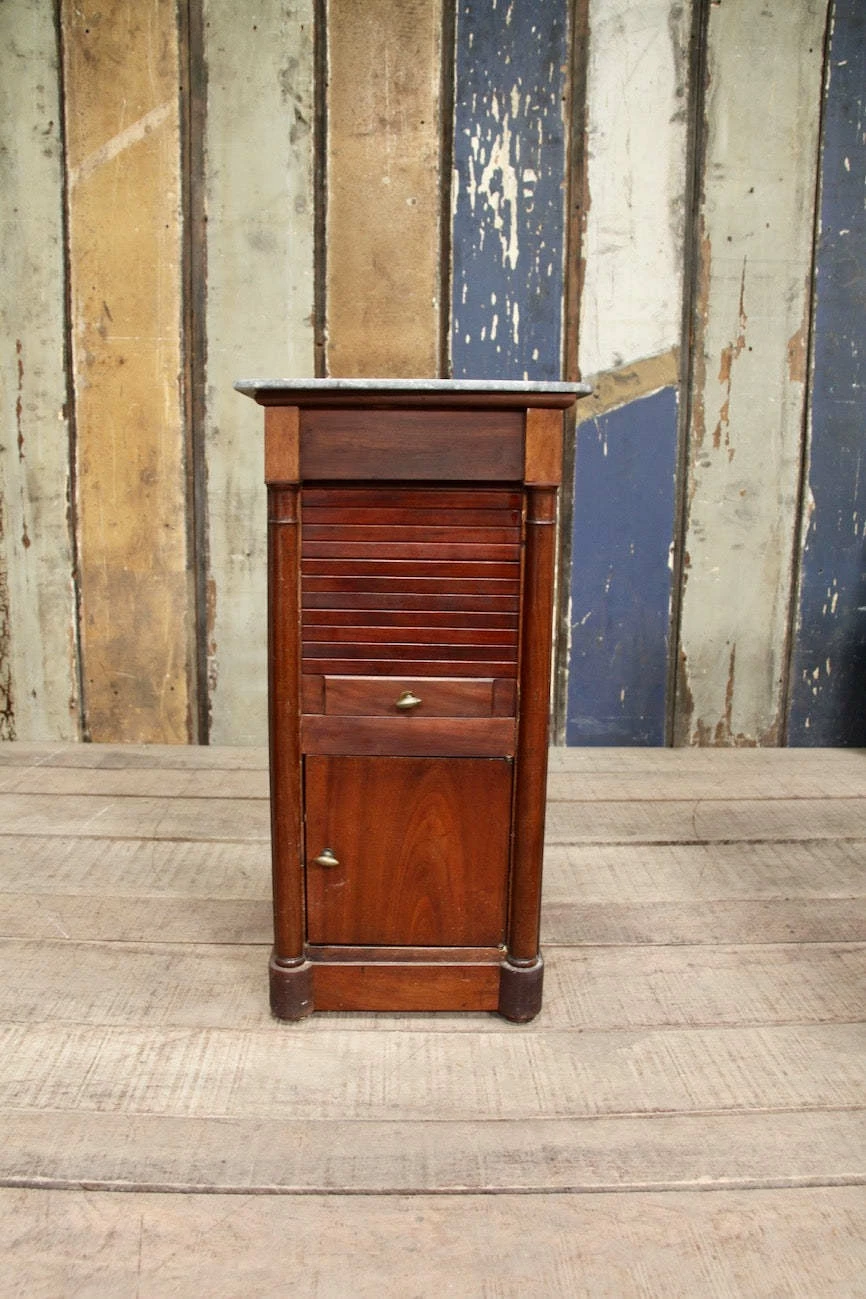 Roll Top Bedside Cabinet 1 Roll Top Bedside Cabinet