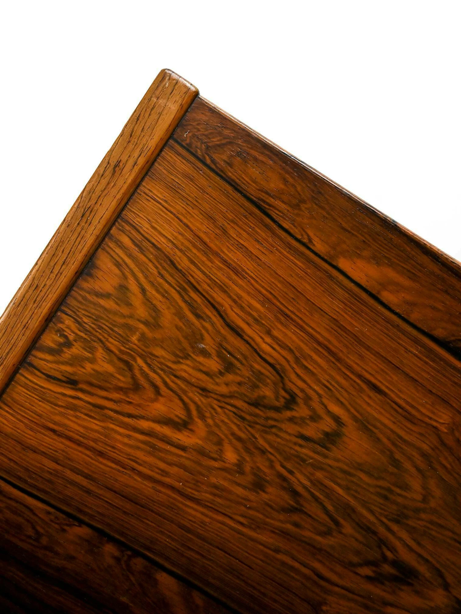 Unknown Rosewood Cabinet With Glass Cabinet 6 Unknown Rosewood Cabinet With Glass Cabinet - Image 6