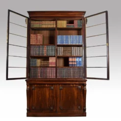 Rosewood Two Door Library Bookcase Circa 1830 -Storage Furniture Sales 2024 rosewood two door library bookcase circa 1830 0 2