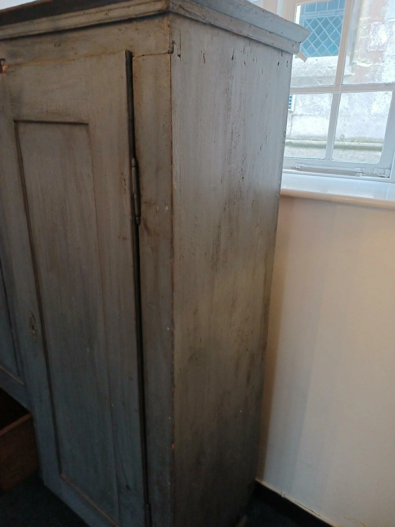 Rustic Painted French Cupboard 6 Rustic Painted French Cupboard - Image 6