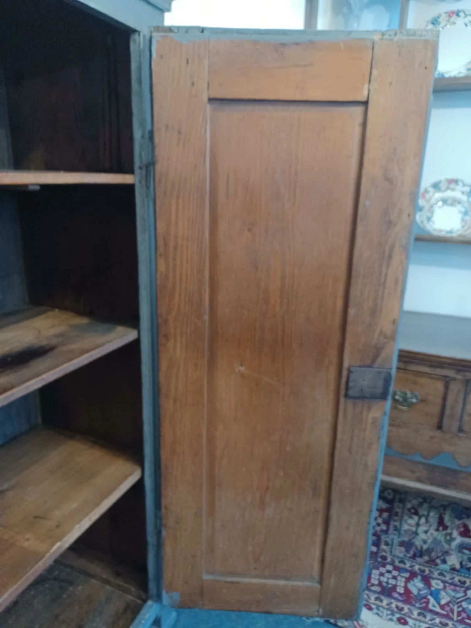 Rustic Painted French Cupboard 9 Rustic Painted French Cupboard - Image 9