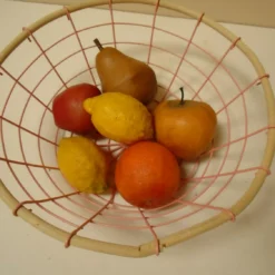 Unknown Rustic Vintage French Pink Wire And Bamboo Fruit Basket / Bathroom Basket / Funky Vintage Bowl -Storage Furniture Sales 2024 rustic vintage french pink wire and bamboo fruit basket bathroom basket funky vintage bowl sku29100403 0 1 scaled