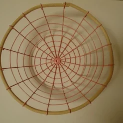 Unknown Rustic Vintage French Pink Wire And Bamboo Fruit Basket / Bathroom Basket / Funky Vintage Bowl -Storage Furniture Sales 2024 rustic vintage french pink wire and bamboo fruit basket bathroom basket funky vintage bowl sku29100403 0 3 scaled