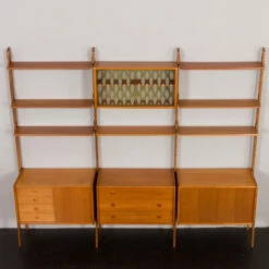 Scandinavian Free Standing Bookcase W. 4 Cabinets And Modular Shelving, 3 Bay Ergo Wall Unit By J. Texmon, Norway, 1960s 31 Scandinavian Free Standing Bookcase W. 4 Cabinets And Modular Shelving, 3 Bay Ergo Wall Unit By J. Texmon, Norway, 1960s -Storage Furniture Sales 2024 scandinavian free standing bookcase w 4 cabinets and modular shelving 3 bay ergo wall unit by j texmon norway 1960s sku18240450 0 11