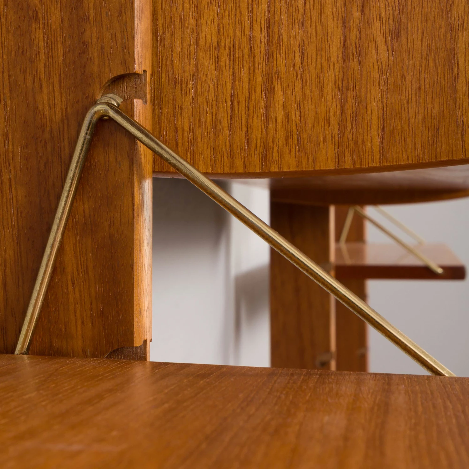 Scandinavian Free Standing Bookcase W. 4 Cabinets And Modular Shelving, 3 Bay Ergo Wall Unit By J. Texmon, Norway, 1960s 20 Scandinavian Free Standing Bookcase W. 4 Cabinets And Modular Shelving, 3 Bay Ergo Wall Unit By J. Texmon, Norway, 1960s - Image 20