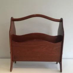 Scandinavian Teak Magazine Rack. Circa 1970 -Storage Furniture Sales 2024 scandinavian teak magazine rack circa 1970 0 1