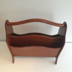 Scandinavian Teak Magazine Rack. Circa 1970 -Storage Furniture Sales 2024 scandinavian teak magazine rack circa 1970 0 5