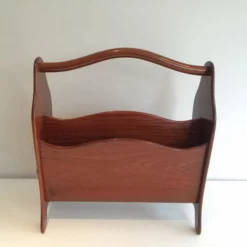 Scandinavian Teak Magazine Rack. Circa 1970 -Storage Furniture Sales 2024 scandinavian teak magazine rack circa 1970 0 7