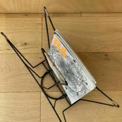 Sculptural Danish Mid Century Magazine Rack In Metal And Rattan, Laurids Lonborg 33 Sculptural Danish Mid Century Magazine Rack In Metal And Rattan, Laurids Lonborg -Storage Furniture Sales 2024 sculptural danish mid century magazine rack in metal and rattan laurids lonborg sku13556104 0 13