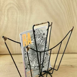 Sculptural Danish Mid Century Magazine Rack In Metal And Rattan, Laurids Lonborg 35 Sculptural Danish Mid Century Magazine Rack In Metal And Rattan, Laurids Lonborg -Storage Furniture Sales 2024 sculptural danish mid century magazine rack in metal and rattan laurids lonborg sku13556104 0 15