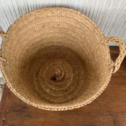 Set Of 10 Spanish Woven Wicker Olive Grape Harvest Basket -Storage Furniture Sales 2024 set of 10 spanish woven wicker olive grape harvest basket 0 10