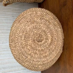 Set Of 10 Spanish Woven Wicker Olive Grape Harvest Basket -Storage Furniture Sales 2024 set of 10 spanish woven wicker olive grape harvest basket 0 11