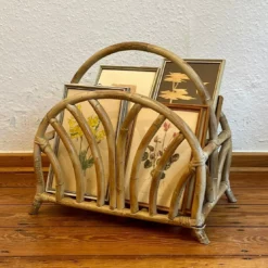Seventies Bamboo Magazine Rack -Storage Furniture Sales 2024 seventies bamboo magazine rack sku34306288 0 1