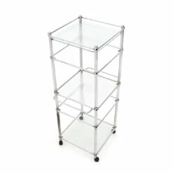 Front Page -Storage Furniture Sales 2024 shelf with three shelves in wired glass 70s sku46409996 0 1