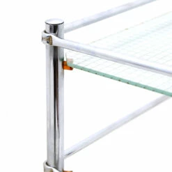 Shelf With Three Shelves In Wired Glass, 70s -Storage Furniture Sales 2024 shelf with three shelves in wired glass 70s sku46409996 0 10