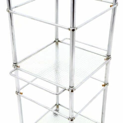 Shelf With Three Shelves In Wired Glass, 70s -Storage Furniture Sales 2024 shelf with three shelves in wired glass 70s sku46409996 0 8