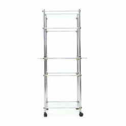 Shelf With Three Shelves In Wired Glass, 70s -Storage Furniture Sales 2024 shelf with three shelves in wired glass 70s sku46409996 0 9