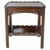 Side Table Hall Or Console Table With Magazine Rack Asian, C. 1950