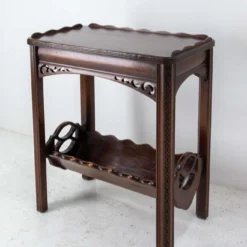 Side Table Hall Or Console Table With Magazine Rack Asian, C. 1950 -Storage Furniture Sales 2024 side table hall or console table with magazine rack asian c 1950 sku77707788 0 2