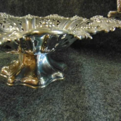 Unknown Silver Plate Bread / Fruit Basket -Storage Furniture Sales 2024 silver plate bread fruit basket 0 9 scaled