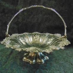 Unknown Silver Plate Bread / Fruit Basket