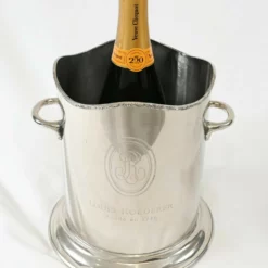 Silver Plate Champagne Bucket Wine Cooler Louis Roederer -Storage Furniture Sales 2024 silver plate champagne bucket wine cooler louis roederer sku66346758 0 3