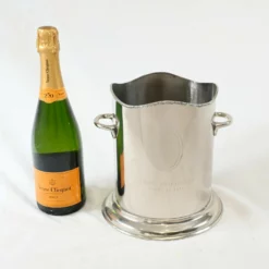 Silver Plate Champagne Bucket Wine Cooler Louis Roederer -Storage Furniture Sales 2024 silver plate champagne bucket wine cooler louis roederer sku66346758 0 4