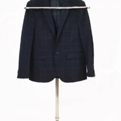 Unknown Silver Plate Valet Trouser Stand Coat Hanger