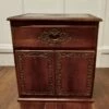 Unknown Small Carved Cupboard With Drawer