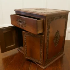 Unknown Small Carved Cupboard With Drawer -Storage Furniture Sales 2024 small carved cupboard with drawer sku87070654 0 6