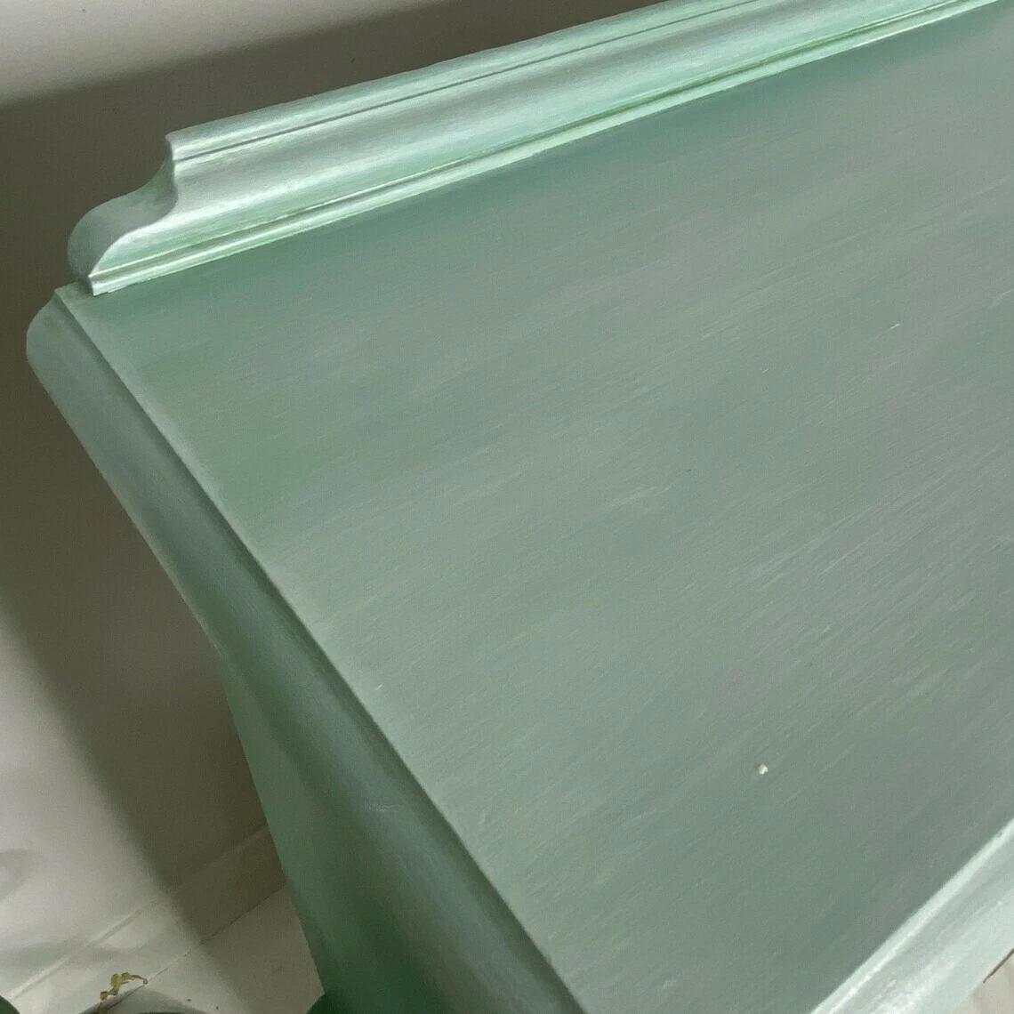 Small Pine Ducal Cupboard, Green 5 Small Pine Ducal Cupboard, Green - Image 5