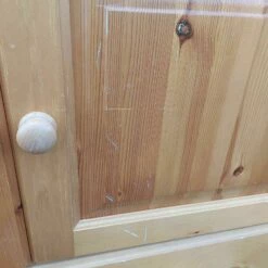 Unknown Solid Pine 2 Drawer & Double Door Storage Cupboard For Upcycling -Storage Furniture Sales 2024 solid pine 2 drawer double door storage cupboard for upcycling sku59751019 0 16