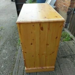 Unknown Solid Pine 2 Drawer & Double Door Storage Cupboard For Upcycling -Storage Furniture Sales 2024 solid pine 2 drawer double door storage cupboard for upcycling sku59751019 0 6