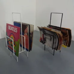 Steel Magazine Or Record Racks, 1960s, Set Of 2 -Storage Furniture Sales 2024 steel magazine or record racks 1960s set of 2 sku30763942 0 2