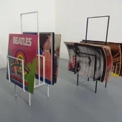 Steel Magazine Or Record Racks, 1960s, Set Of 2 -Storage Furniture Sales 2024 steel magazine or record racks 1960s set of 2 sku30763942 0 3