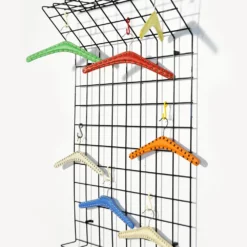 String Coat Rack By Karl Fichtel And Produced By Drahtwerke Erlau A.G. Aalen, Germany 50s