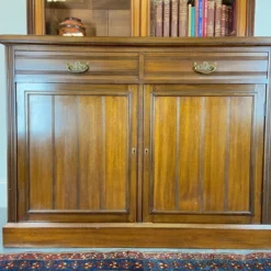 Unknown Stunning Condition Antique Glazed Bookcase Vintage Wall Unit Display Cabinet -Storage Furniture Sales 2024 stunning condition antique glazed bookcase vintage wall unit display cabinet sku73087602 0 6