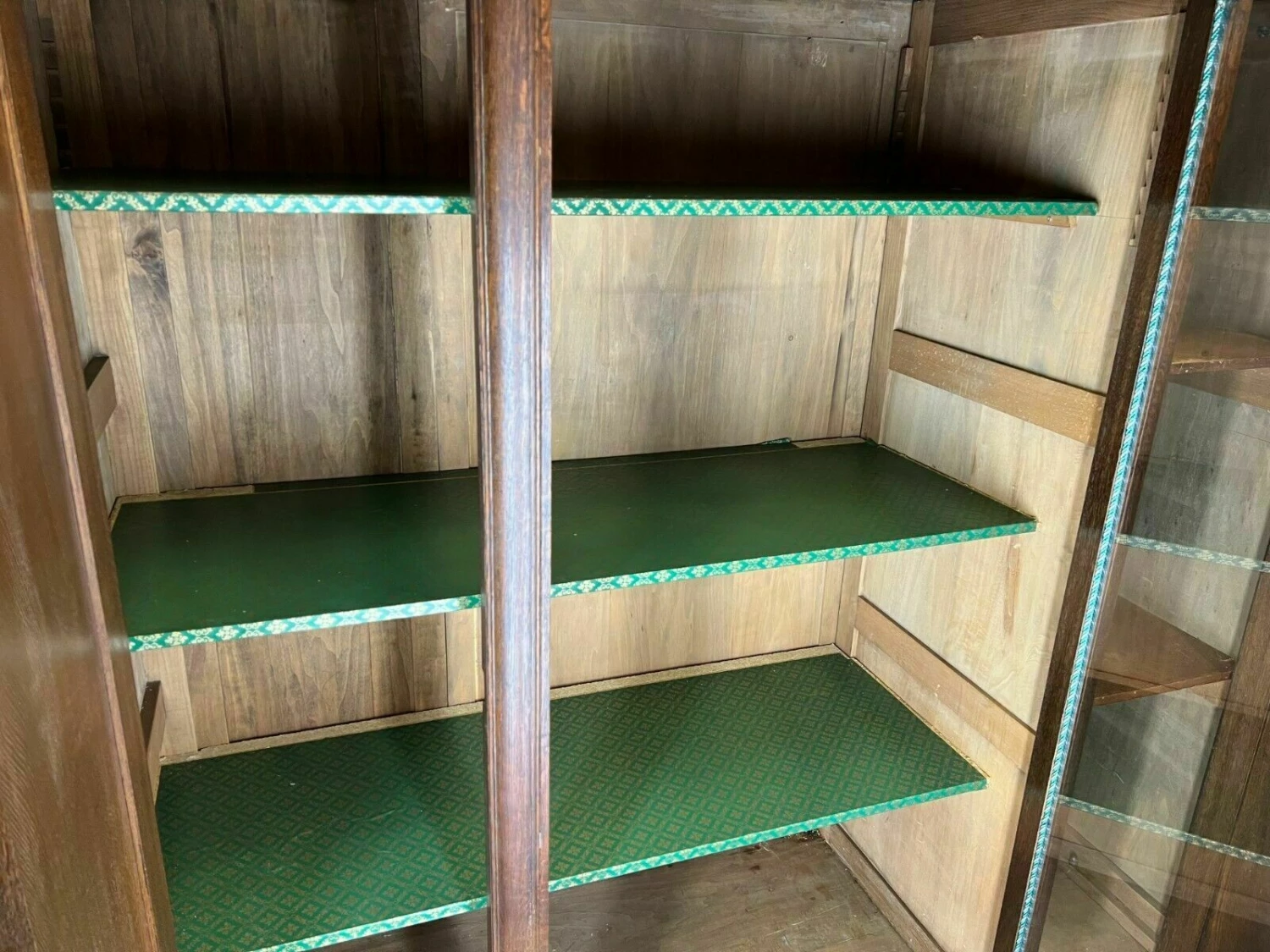 Unknown Stunning French Antique 3 Door Bookcase 12 Unknown Stunning French Antique 3 Door Bookcase - Image 12